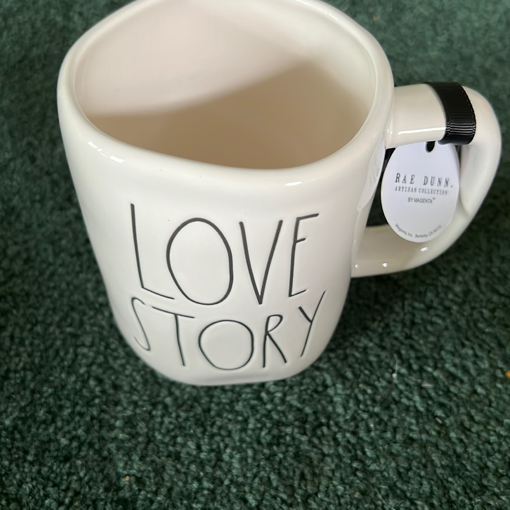 Rae Dunn Bell Love Story Disney mug